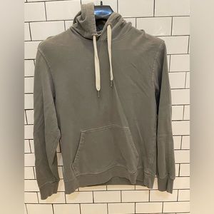 Buck Mason Brushed Loopback Hooded Sweatshirt Medium